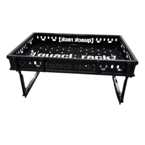 Can-Am Defender Quack Rack mounted on Defender HD10 — heavy-duty powder-coated steel duck hunting shotgun and gear rack